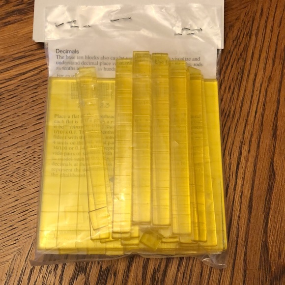 Overhead Base Ten Blocks (plastic) - Picture 5 of 5